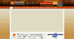 Desktop Screenshot of ferocecoaching.com