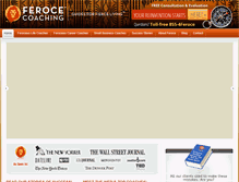 Tablet Screenshot of ferocecoaching.com